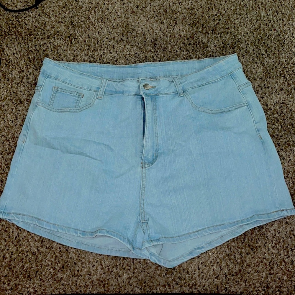 SHEIN straight leg shorts